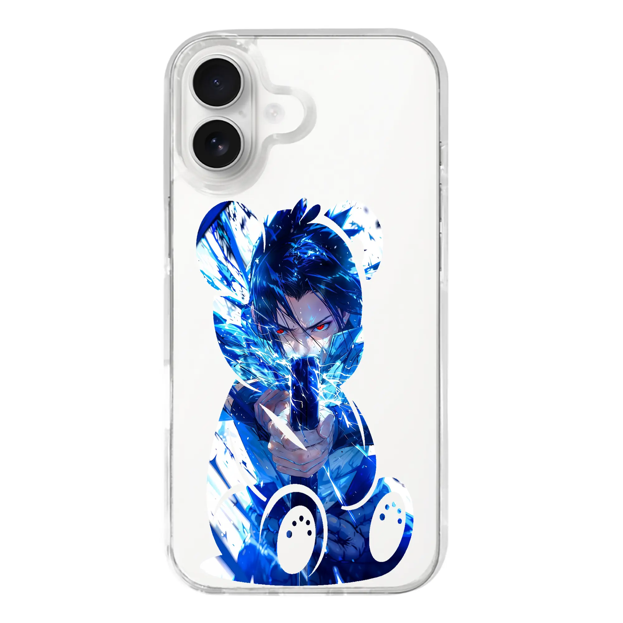 ナルト グッズ うちは サスケ - iPhone 17シリーズ 透明スマホケース – 薄型・耐衝撃・精密フィット保護カバー